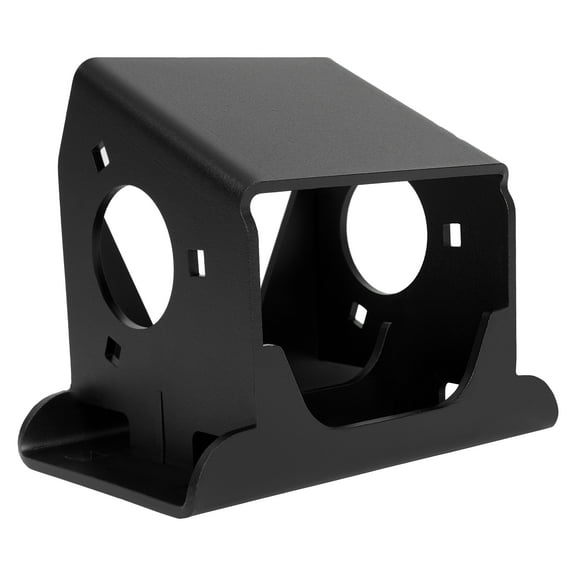 KOJEM Trailer Tongue Jack Bolt-On Relocation Kit, Fit for 3-Bolt and A-Frame Style Tongue Jacks, Steel Powder Coated Trailer Relocation