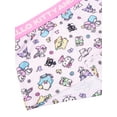 thumbnail image 5 of Hello Kitty & Friends Women's and Juniors Racerback Bra & Boyshort Underwear Set, 2-Pack, Sizes S to XL, 5 of 6