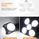 thumbnail image 3 of Lampara Led UFO Football 40W, Bombilla Led Plegable en forma de Balón para Iluminacion de Techo, 3 of 9