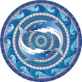 thumbnail image 1 of Swimming Dolphins Poolsaic  59 inches, 1 of 1