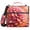 Beautiful Dahlia Flower, variant on 3 Ring Zipper Binder with Shoulder Strap Waterproof Trapper Keeper 2 Inch D-Ring 500 Sheets Capacity Beautiful Dahlia Flower