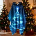 thumbnail image 2 of Wensltd Women's Christmas Long Sleeve Cape Holiday Party Hooded Shawl Costume Fashion Clothing, 2 of 9