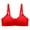Red, variant on Penkiiy Women Bras Casual Sexy Front Button Shaping Cup Shoulder Strap Underwire Bra Plus Size Extra-Elastic Wirefree Beige Bras
