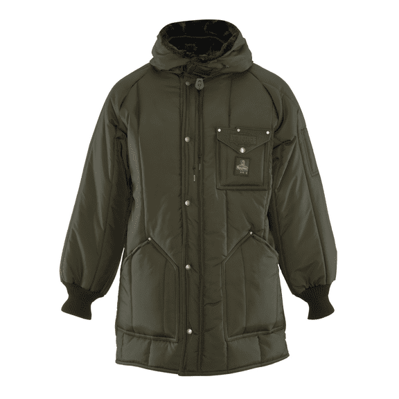 RefrigiWear Iron-Tuff Ice Parka - Men's Insulated Winter Jacket, -50°F Comfort Rating, Water-Resistant & Windproof