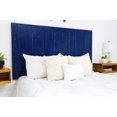 thumbnail image 2 of Barn Walls Navy Blue Headboard, Coastal Design Weathered, Solid Wood Headboard Floating Panels Wall Mount, Adjustable Height Easy Assembly, Queen Size, 2 of 10