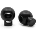thumbnail image 4 of Dritz Cord Stops Round Black 2pc, 4 of 4
