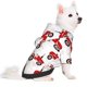 thumbnail image 2 of Fotbe Red Wheeled Tractors Sudadera con Estampado para Perros Pequeños – Suéter con Capucha para Mascotas, Tela Suave de Forro Polar con Bolsillo-X-Large, 2 of 7