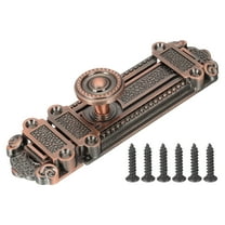 Uxcell Barrel Bolt Latch Slide Door Lock Zinc Alloy Gate Door Catch Bolt Latch Red Bronze