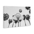 thumbnail image 4 of Stupell Industries Basketball Hoop with Palms Sports Painting Wrapped Canvas Art Print Wall Art, 45 x 30, 4 of 8