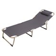 thumbnail image 1 of Foldable Sleep Bed, 3 Folds Portable Bed Comfortable Feel  for Outdoor Activities, 1 of 7