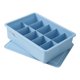 thumbnail image 4 of Organizador de almacenamiento perfecl para armario portátil Azul 10 rejillas, 4 of 7