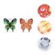 thumbnail image 5 of 2 unids metal hierro mariposas pared arte decoración casera jardín patio adorno de pared, 5 of 5