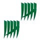 thumbnail image 5 of 12 veletas - Plumas de flecha de 4 pulgadas - Emplumados - Flechas macho y hembra Verde, 5 of 8