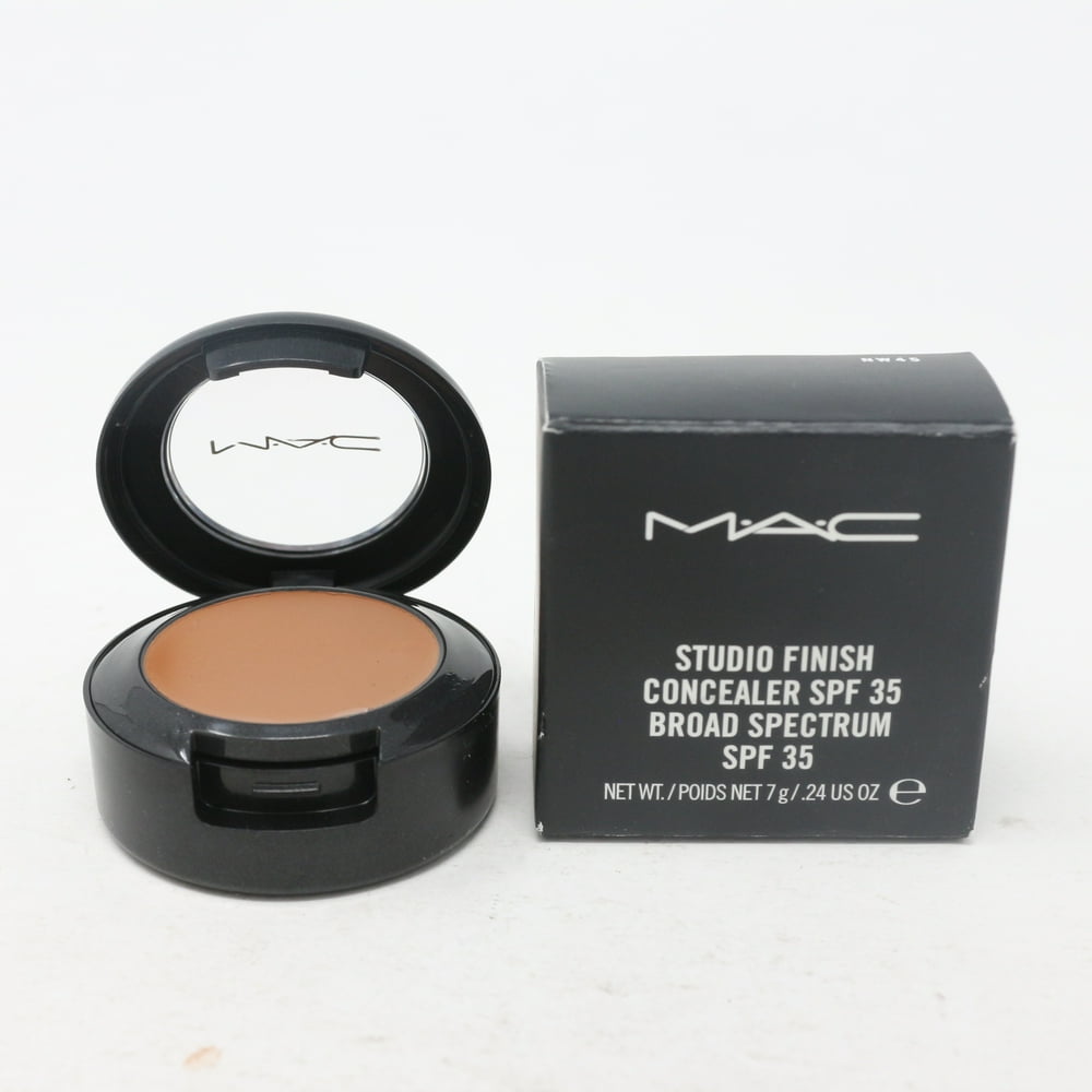 Mac Studio Finish Concealer Spf 35 NW45 0.24oz/7g New With Box