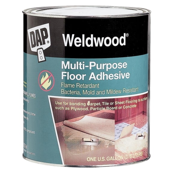 DAP Weldwood Wood Floor Adhesive, 1 QT Off White