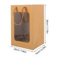 thumbnail image 2 of 10 Uds. Bolsas de regalo transparentes, bolsas de papel, bolsas para ramo, bolsas para envolver regalos, bolsas para recuerdos de fiesta, 2 of 5