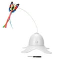 thumbnail image 3 of Cat Toy, Electric Feather Toy ABS Material Interactive  For Cats White, 3 of 8