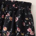 thumbnail image 5 of Women Ditsy Floral Bohemian Mesh Midi Skirt Elastic High Waisted Flowy Summer Long Skirt, 5 of 6