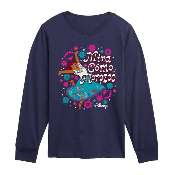 Encanto - Mira Como Florezco Mirabel - Youth Boys Long Sleeve Graphic T-Shirt