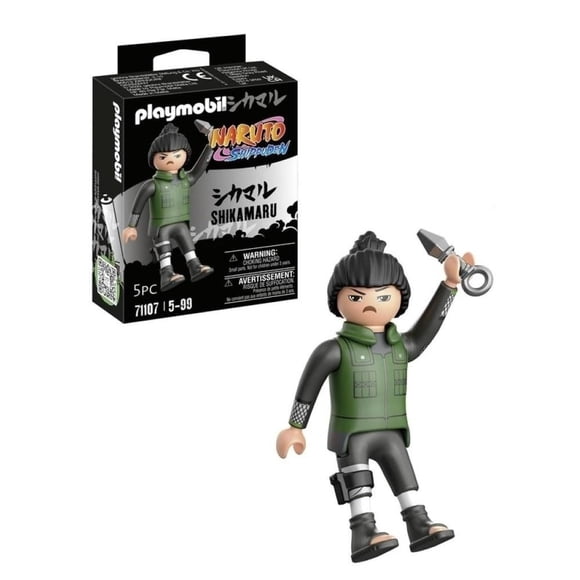 Set de Juego Playmobil Naruto Shikamaru 5 Piezas