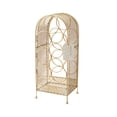 thumbnail image 5 of Twine Trellis Cast Iron 7 Bottle Wine Rack, Gold Wine Storage, Wine Decor, 5 of 5