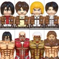 thumbnail image 2 of Ataque a los Titanes WM6148 WM6165 WM6166 Levi Ackerman Eren Mikasa Annie gigante anime ladrillos mini figuras de acción bloques de construcción Regalos, 2 of 5