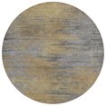 thumbnail image 2 of Addison Rugs Chantille Indoor/Outdoor Transitional Lines Brown Washable Round Rug, 8' x 8', 2 of 6
