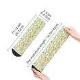 thumbnail image 4 of Rocae Dog And Flower for Premium Adult Socks,Comfortable, Breathable, and Durable Socks, Perfect for Everyday Wear, 4 of 7