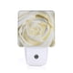 thumbnail image 1 of Balery White Rose Luz Nocturna LED con Sensor Automático, Enchufe con Sensor Crepuscular, Luz Suave de 0.5W para Dormitorio, Pasillo, Baño-US, 1 of 7