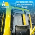 thumbnail image 4 of AEROGUYS Extra Durable Window Deflectors Tape-On Window Visors Rain Guards Fit for Jeep Gladiator 2020-2025, Sun Visors, Wind VentVisors, Window Exterior Car Accessories - 4 pcs. AG0545, 4 of 9