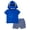 Blue, variant on Pinkfong Baby Shark Infant Baby Girls T-Shirt and French Terry Shorts Newborn to Toddler