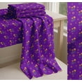 thumbnail image 6 of Soimoi Purple Cotton Cambric Fabric Marigold Floral Print Fabric by the Yard 58 Inch Wide, 6 of 7