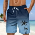 thumbnail image 2 of NOLDARES Mens Swim Trunks Beach Shorts with Mesh Lining Funny Swimming Bathing Suits Quick Dry Swimwear(Dark Blue,3XL), 2 of 4