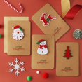 thumbnail image 2 of Tarjetas de Felicitación pequeñas creativas de Feliz Navidad para niños, tarjetas de felicitación de Feliz Navidad, tarjeta de regalo de Año Nuevo, 2022, 2 of 4