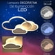 thumbnail image 3 of Lampara de techo infantil Nubes blanca, 3 of 4
