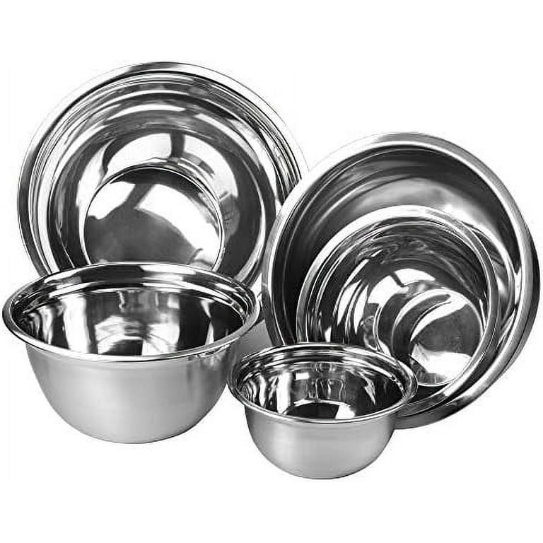 Deep Professional Quality Stainless Steel Mixing Bowl For Serving, Mixing  Cooking and or Baking-10 Quart, 1173