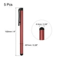 thumbnail image 2 of 5pcs Stylus Pens for Screens Universal Capacitive Stylus Pencil for All Capacitive Screen Device Red, 2 of 7