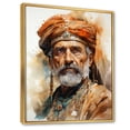 thumbnail image 2 of Designart "The Great Leader Akbar s Legacy II" Leader Floater Framed Canvas Wall Art, 2 of 7