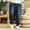 Navy, variant on Boho Pants Men Loose Pants For Men Festival Pants Beach Pants For Men Samurai Pants Cotton Pants Rave Pants Men Black 3XL