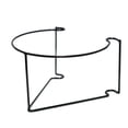 thumbnail image 2 of karymi Floating Garden Railing Planter Shelf, Black Powder Coated Steel Holder, for Balcony Deck Railing, Holds Plants Pots Up to 25 Lbs, Scratch Pad Included, Outdoor Plants Stand Gifts for Women, 2 of 6