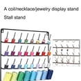 thumbnail image 4 of Space Saving Sewing Thread Rack Wall Mounted Metal Organizer for 32 Spools Practical Bobbin Holder with Hanging Hook, 4 of 8