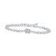 thumbnail image 4 of Pulsera con destellos para mujer, pulsera de cadena, pulsera de eslabones decorativa versátil de lujo, pulsera de joyería para compras en la calle,, 4 of 8