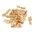 thumbnail image 4 of 25 x Brass Terminal Cable Locking Female Spade Connector 9.5mm ., 4 of 8