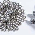 thumbnail image 2 of 100pcs Nut Set Hex Drive Nuts Fasteners 304 Stainless Nuts Replacement Nuts (M 6), 2 of 5