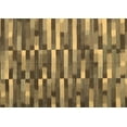 thumbnail image 1 of Ahgly Company Indoor Rectangle Abstract Brown Contemporary Area Rugs, 3' x 5', 1 of 4