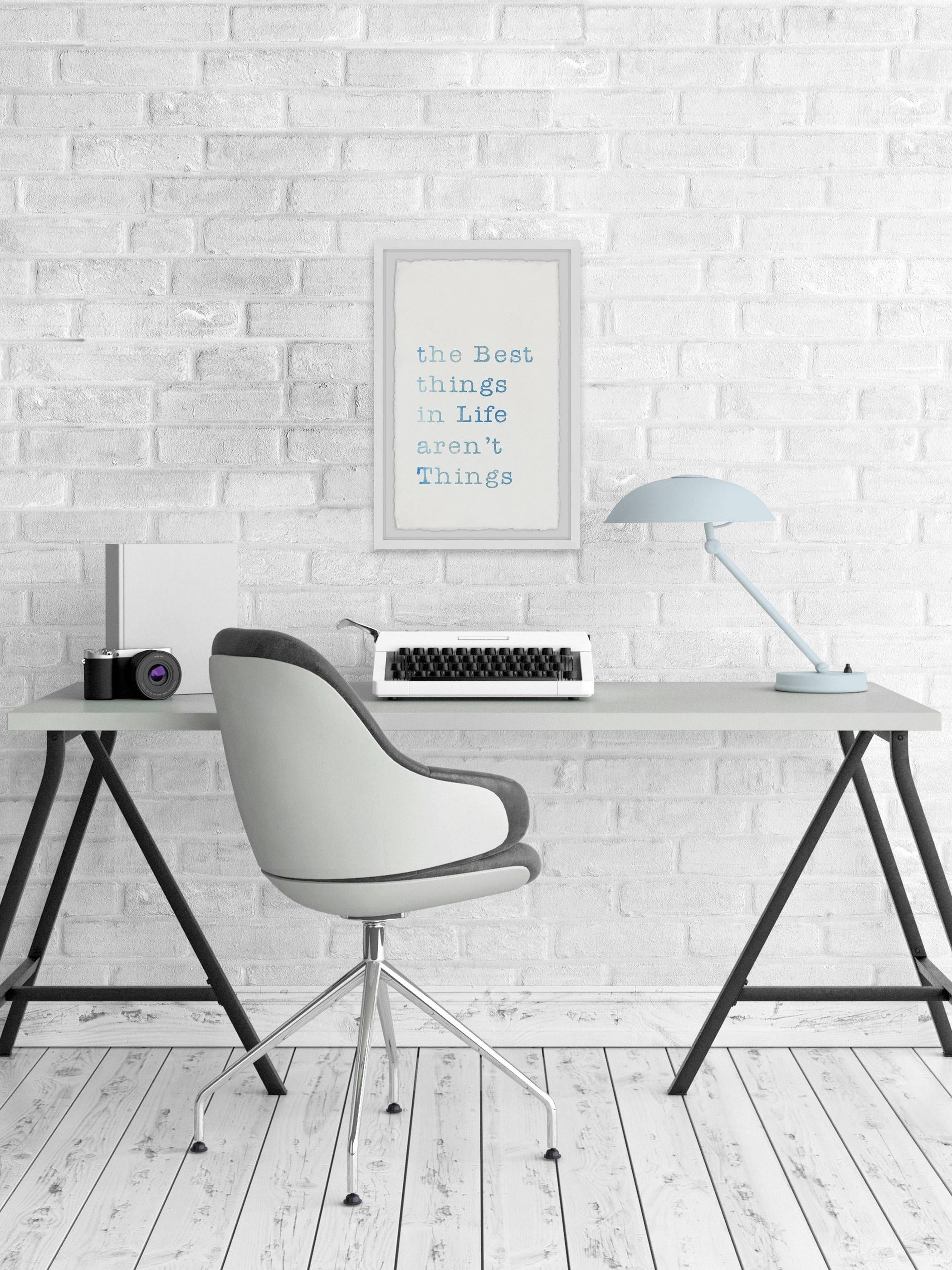 Marmont Hill The Best Things In Life Framed Wall Art, 16.00" x 1.50"
