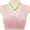 Pink, variant on Jacenvly Sports Bras for Women Button Front Closure No Underwire Stretchable Solid Beautiful-Back Bra Women Bras Pack Breathable Soft Comfortable Woman'S Embroidered Glossy Underwear No Rims