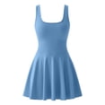 thumbnail image 7 of Tiweut Tennis Dress with Built in Shorts and Bra Athletic Dress for Women Summer Cut Out Twisted Golf Workout Dress 2026, 7 of 7