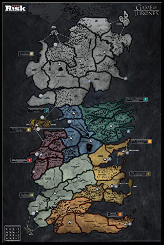 Skirmish Edition Game of Thrones Risk Board Game 
