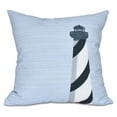 thumbnail image 2 of Simply Daisy 16" x 16" Light House Geometric Print Pillow, 2 of 2